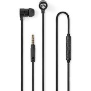 Nedis-Wired-Headphones-1-2m-Flat-Cable-In-Ear-Built-in-Microphone-Aluminium-Black