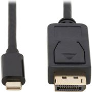Tripp Lite U444-006-DP-BD video kabel adapter 1,83 m USB Type-C DisplayPort Zwart