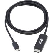 Tripp-Lite-U444-006-HBE-video-kabel-adapter-1-83-m-USB-Type-C-HDMI-Type-A-Standaard-Zwart