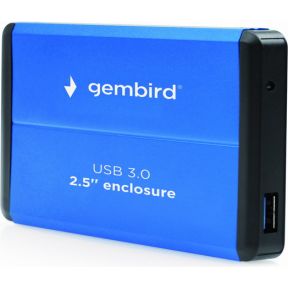 Gembird EE2-U3S-2-B behuizing voor opslagstations HDD-behuizing Blauw 2.5