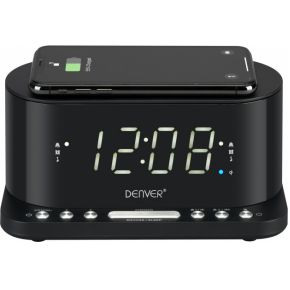 Denver Electronics Crq 110 Radio Klok Digitaal Zwart denver kopen in de aanbieding