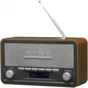 Denver Electronics Dab 18 Radio Persoonlijk Analoog Digitaal Zwart Grijs denver kopen in de aanbieding