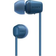 Sony-WI-C100-Headset-Draadloos-In-ear-Oproepen-muziek-Bluetooth-Blauw