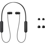 Sony-WI-C100-Headset-Draadloos-In-ear-Oproepen-muziek-Bluetooth-Zwart