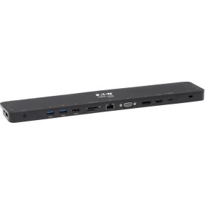 Tripp Lite U442-DOCK7D-B notebook dock & poortreplicator Bedraad USB 3.2 Gen 1 (3.1 Gen 1) Type-C Zw