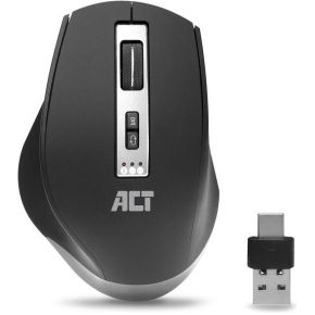 ACT Draadloze Multi-Connect , 600 tot 2400 DPI, zwart muis