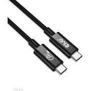 CLUB3D USB4 Gen2x2 Type-C Bi-Directional Cable 4K60Hz, Data 20Gbps, PD 240W(48V/5A) EPR M/M 2m USB I