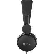 Sandberg-126-34-hoofdtelefoon-headset-Bedraad-Hoofdband-Oproepen-muziek-Zwart