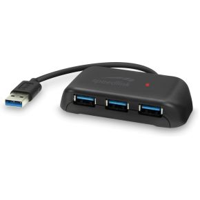 Speedlink Snappy Evo Usb Hub 4 Port 30 Passive Zwart speedlink kopen in de aanbieding