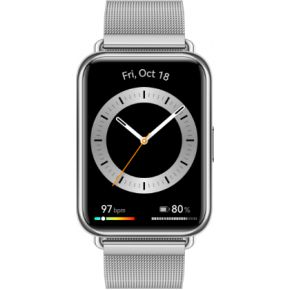 Huawei Watch Fit 2 Elegant - Smartwatch - 10 dagen batterijduur - Zilver