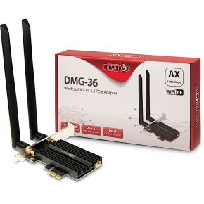 Inter-Tech PowerOn DMG-36 Wi-Fi 6E PCIe Adapter interfacekaart/-adapter
