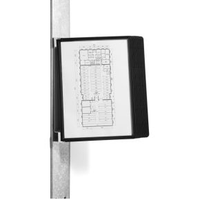 Durable Vario Zichtpanelencarrousel Muur Portret A4 591801 durable kopen in de aanbieding