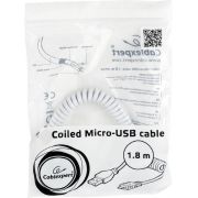 Gembird-Micro-USB-2-0-Cable-AM-MBM5P-Spiral-1-5-USB-kabel-0-6-m-USB-A-Micro-USB-B-Zwart
