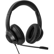 Targus-AEH102GL-hoofdtelefoon-headset-Bedraad-Hoofdband-Oproepen-muziek-USB-Type-A-Zwart