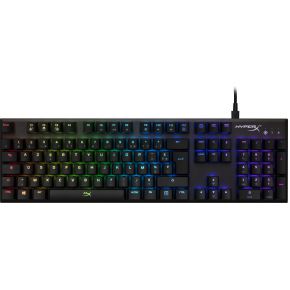 Kingston Hyperx Alloy Fps Rgb Toetsenbord Usb Azerty Frans Zwart kingston kopen in de aanbieding