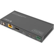 Digitus-DS-55510-audio-video-extender-AV-receiver-Zwart