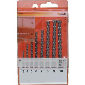 Kwb Concrete Drills 8 Pcs Drillset kwb kopen in de aanbieding