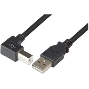 Techly 20M Usb 20 Ab M Kabel 2 M A B Zwart techly kopen in de aanbieding