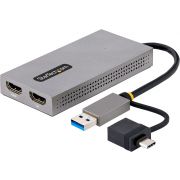 StarTech.com 107B-USB-HDMI USB grafische adapter 3840 x 2160 Pixels Grijs