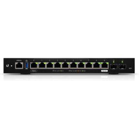 Ubiquiti Networks EdgeRouter ER-12 bedrade router Ethernet LAN Zwart