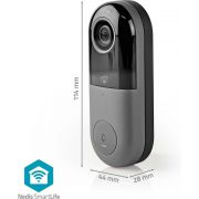 Nedis-Wifi-Smart-Videodeurbel-Bediening-via-App-microSD-Sleuf-HD-720p
