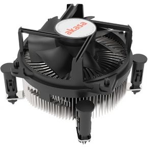 Akasa AK-CC6606BP01 koelsysteem voor computers Processor Koelplaat/radiatoren 9 cm Aluminium Zwart