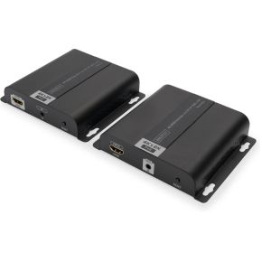 Digitus Ds 55124 Audiovideo Extender Av Zender Ontvanger Zwart digitus kopen in de aanbieding