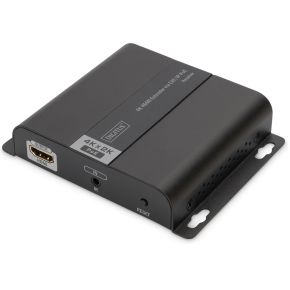Digitus DS-55125 audio/video extender AV-receiver Zwart