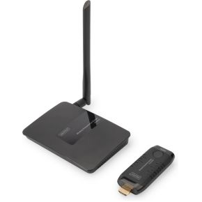 Digitus Ds 55306 Audiovideo Extender Av Zender Ontvanger Zwart digitus kopen in de aanbieding