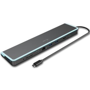 Itec I Tec C31Flatdockpdv2 Notebook Dock Poortreplicator Usb 30 31 Gen 1 Type C Grijs itec kopen in de aanbieding