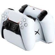 HyperX ChargePlay Duo Oplaadstandaard in wit voor PS5