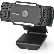 Megekko Nedis Webcam | 2K@30fps | Automatische Scherpstelling | Ingebouwde Microfoon | Zwart aanbieding