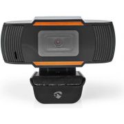 Nedis-Webcam-Full-HD-30fps-Vaste-Scherpstelling-Ingebouwde-Microfoon-Zwart