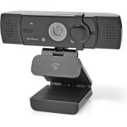 Nedis-Webcam-Full-HD-60fps-4K-30fps-Automatische-Scherpstelling-Ingebouwde-Microfoon-Zwart