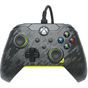PDP Wired Controller - Electric Carbon (Xbox Series/Xbox One)