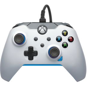 PDP Wired Controller - Ion White (Xbox Series/Xbox One)