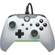 PDP Wired Controller - Neon White (Xbox Series/Xbox One)