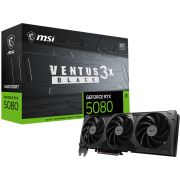 MSI GeForce RTX 5080 16G VENTUS 3X OC BLACK Videokaart