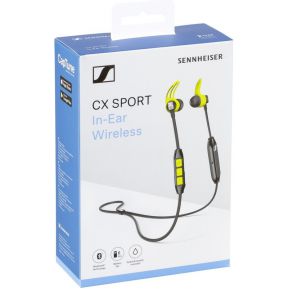 Sennheiser Cx Sport Mobiele Hoofdtelefoon Stereofonisch In Ear Zwart Geel sennheiser kopen in de aanbieding