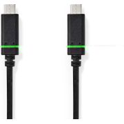 Nedis-USB-Kabel-USB-3-2-Gen-1-USB-C-copy-Male-USB-C-copy-Male-4K-60Hz-5-Gbps-Vernikkeld-2-00-m-