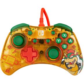 PDP Rock Candy Bedrade Controller Nintendo Switch & Switch OLED - Lemon Bomb Bowser