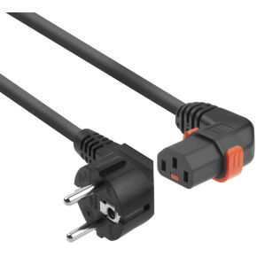 Iec Lock El446S Electriciteitssnoer Zwart 1 M Cee77 C13 Stekker iec kopen in de aanbieding Iec Lock El446S Electriciteitssnoer Zwart 1 M Cee77 C13 Stekker iec kopen in de aanbieding