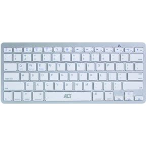 ACT AC5605 Portable Toetsenbord Draadloos Wit Azerty Belgisch