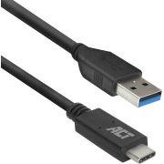 ACT USB 3.2 Gen1 aansluitkabel A male - C male 1 meter