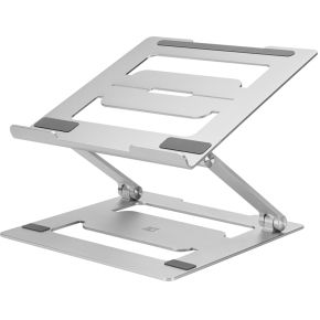 ACT Laptopstandaard aluminium, opvouwbaar, traploos in hoogte verstelbaar