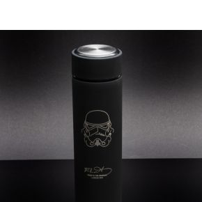 Thumbs Up 1002266 Thermosfles Zwart Grijs Zilver thumbs up kopen in de aanbieding