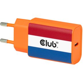 CLUB3D 30 Watt USB-C WK oranje oplader
