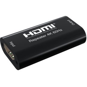 Techly IDATA HDMI2-RIP4KT audio/video extender AV-repeater Zwart