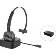 Conceptronic POLONA03BD hoofdtelefoon/headset Draadloos Hoofdband Kantoor/callcenter Bluetooth Oplaa