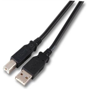 EFB Elektronik K5255SW.0,5 USB-kabel 0,5 m USB A USB B Zwart